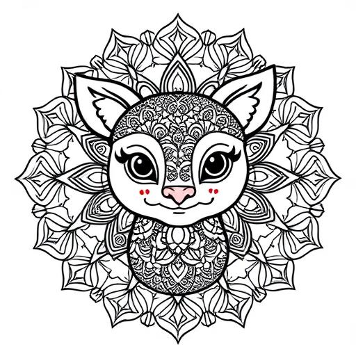 Animale Zentangle
