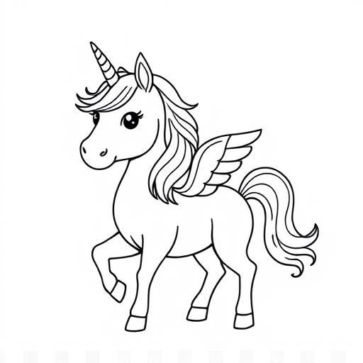 Unicorno da Stampare