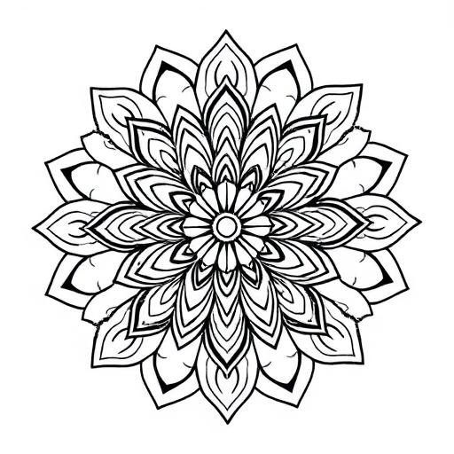Mandala Fiore