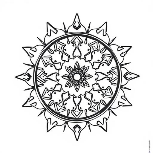 Mandala Luna