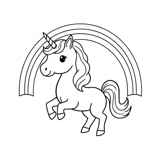 Unicorno Arcobaleno