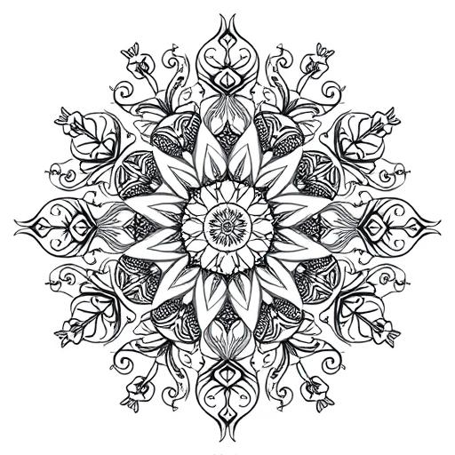 Zentangle Oceano